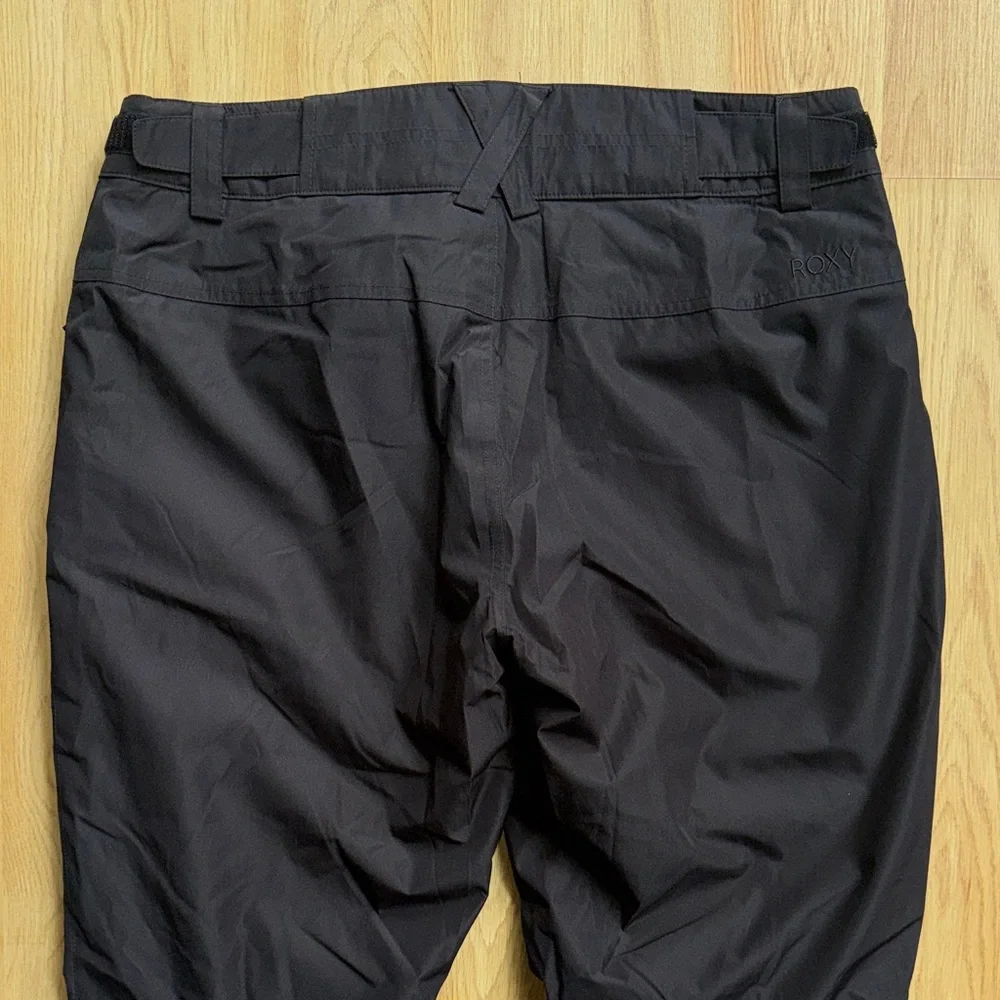 Roxy NEW size Large L snow ski snowboard Black Straight Leg Pants - Picture 7 of 9